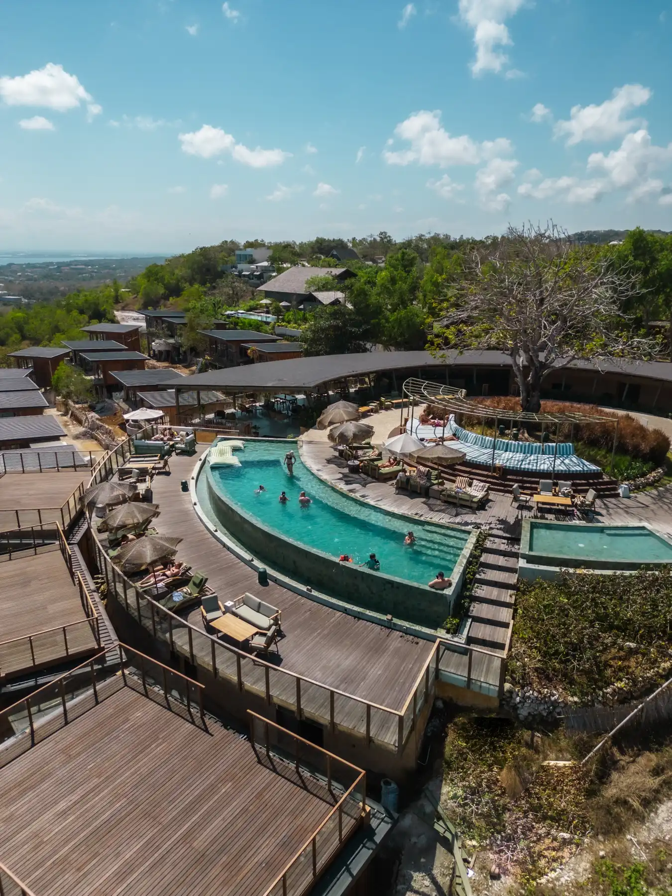 Dettaglio degli ambienti del resort a Uluwatu
